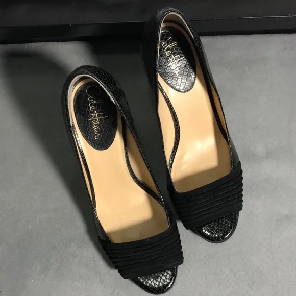 Cole Haan By : Nike Air Black 3.5 inchHeels Sz 9B - Picture 8 of 8